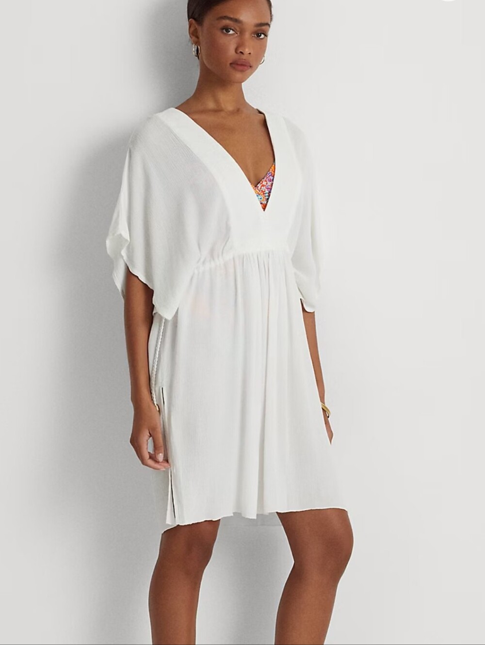 Retail $90 Polo Ralph Lauren White Swimwear Cover